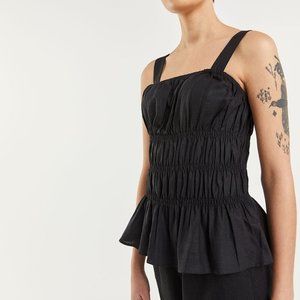 Reitmans Black Linen top M